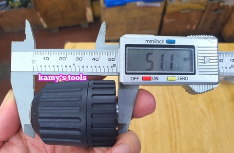 Đầu kẹp mũi khoan tự động auto lock 10mm răng 10mm 3/8 24unf 0.8mm-10mm
