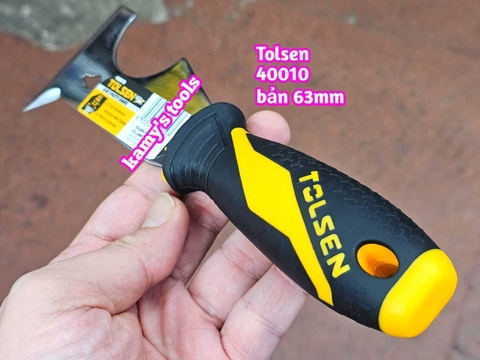 Dụng cụ dao cạo ron đa năng 6 trong 1 Tolsen 40010 dài 215mm bản 63mm