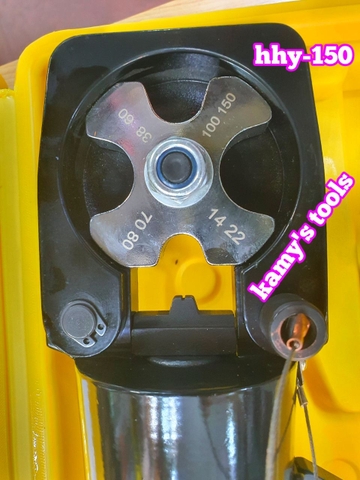 Kìm ép cos thủy lực TLP HHY-150 dạng chấm 11 tấn 14mm2-150mm2