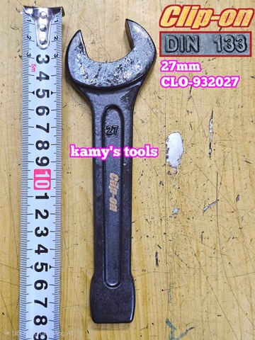 Cờ lê miệng đóng 27mm DIN133 Clip-On CLO-932027