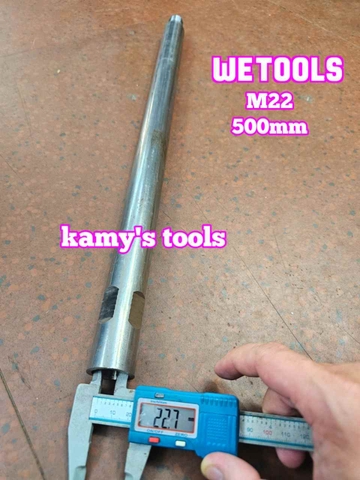 Cần nối khẩu nối dài mũi khoan rút lõi bê tông 50cm 500mm Wetools WT-32350A