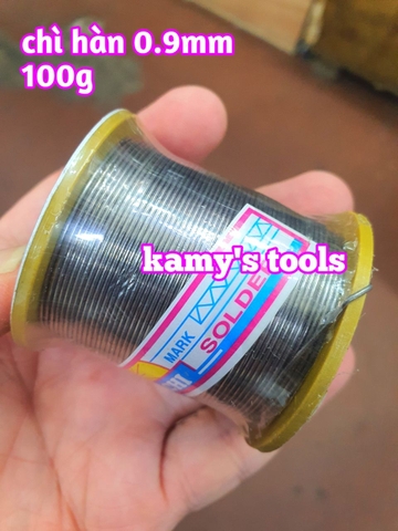 Chì hàn 0.9mm 100g dùng cho mỏ hàn điện