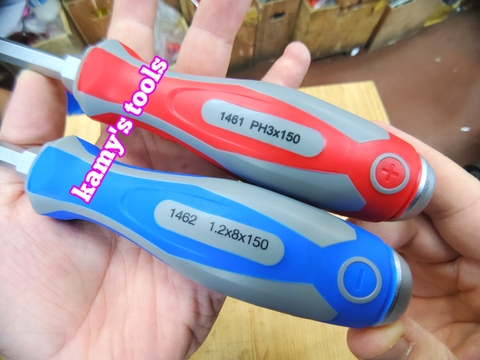 Tua vít đóng bake dẹp Kingtony 8mm dài 150mm model 14610306 và 14620806 bán lẻ từng cái