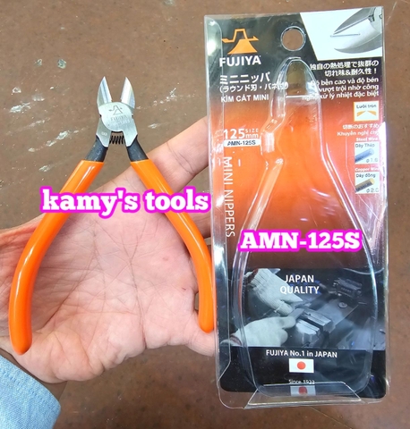 AMN-125S Kìm cắt mini Fujiya 5 inch 125mm cao cấp chính hãng