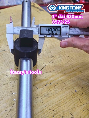 Cần tuýp trượt 1 inch dài 25 inch 630mm Kingtony 8572-25