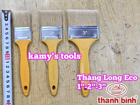 Cọ sơn nhựa Thăng Long Eco Thanh Bình 1 inch 2 inch 3 inch