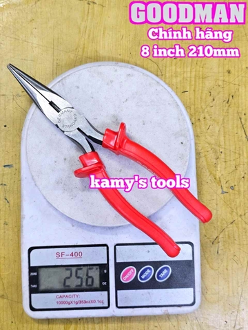 Kìm mỏ nhọn Goodman 6 inch 8 inch chính hãng 95-106 95-108
