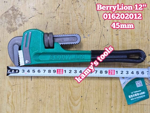 Mỏ lết răng BerryLion 016202012 dài 12 inch 300mm ngàm kẹp 45mm