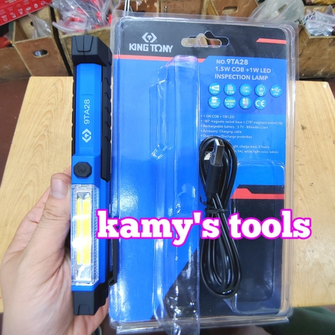 Đèn led sạc Kingtony 9TA28 dài 180mm
