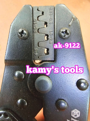 Kìm bấm cos ghim Asaki AK-9122 dài 9 inch 230mm 0.15-6mm2