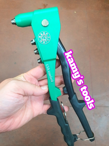 Kìm rút rive 4 lỗ BerryLion 060802798 BL-LQ798 dài 260mm cán đen cao cấp, kìm rút đinh tán rive