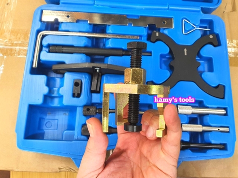 Bộ dụng cụ cân cam dưỡng đặt cam xe Ford Mazda 17 chi tiết kamytools
