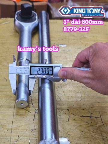 Cần tuýp tự động 1 inch dài 32 inch 800mm Kingtony 8779-32F