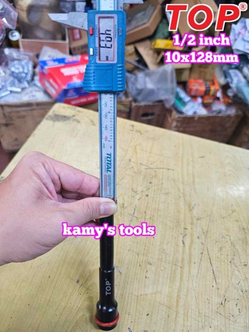 Đầu tuýp khẩu 1/2 inch dài 126mm Top 10mm 10x126mm LU-DT126-10