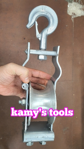 Puly nhôm 1 tấn 115x60mm dày 4.5mm