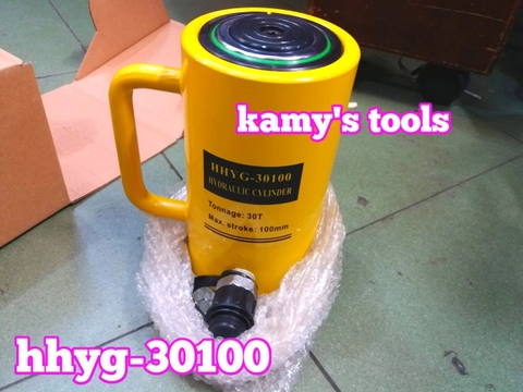 HHYG-30100 Kích thủy lực 30 tấn TLP hành trình 100mm 187mm-287mm