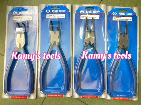 Kìm mở phe Kingtony 10 inch 250mm 68SB-10 68HB-10 68SS-10 68HS-10 (kìm mở phe trong ngoài cong thẳng) bán lẻ từng cây