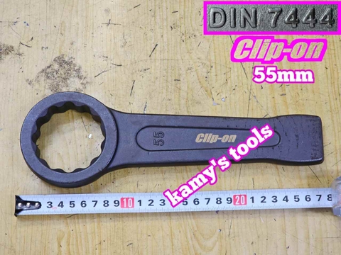 Cờ lê vòng đóng 55mm DIN7444 Clip-On CLO-22055