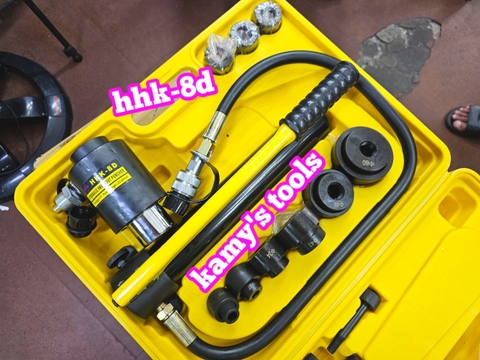 Dụng cụ đột lỗ tôn thủy lực TLP HHK-8D 11 tấn 22mm-60mm