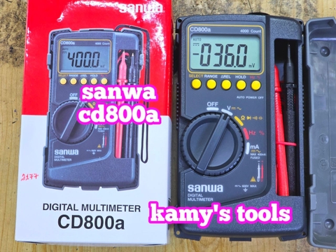 Đồng hồ đo điện vạn năng Sanwa CD800A