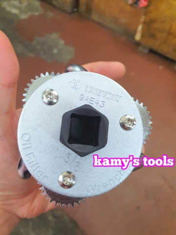 Vam cảo lọc nhớt lọc dầu chân tròn 3 chấu Kingtony 9AE43 9AE-43