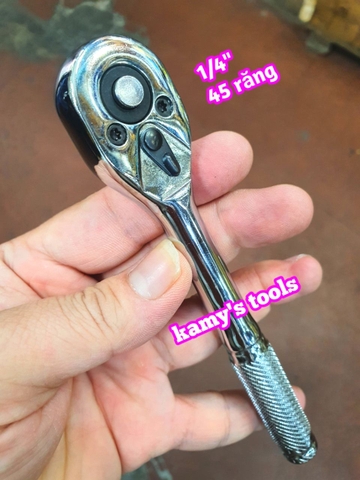 Cần tuýp siết tự động đảo chiều 1/4 inch 3/8 inch 1/2 inch đúng 45 răng cao cấp TGT KING Wetools
