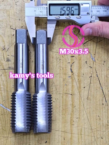 Bộ ta rô taro tạo ren trong Shanghai 30mm M30x3.5