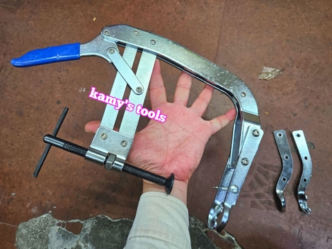 Cảo vam tháo lò xo xupap súp bắp 8 inch 2 ngàm kamytools