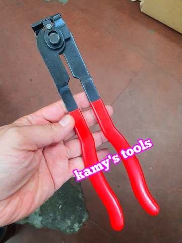 Dụng cụ kìm rút siết cắt, bấm kẹp phe dây đai thít inox chụp bụi đầu láp ô tô, kìm rút đai láp