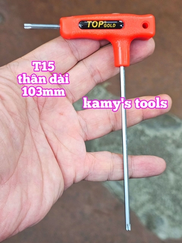 Lục giác bông sao hoa thị cán chữ T TOP GOLD T10 T15 T20 T25 T27 T30 T40