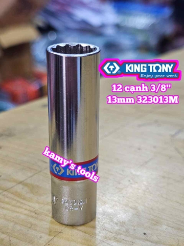 Đầu tuýp 3/8 inch 12 cạnh Kingtony 7mm 8mm 10mm 12mm 13mm 14mm 17mm 323007M 323008M 323010M 323012M 323013M 323014M 323017M