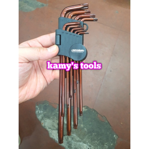 Bộ lục giác hệ mét inch hoa thị thép cao cấp Crossman 66-099, 66-199, 66-096