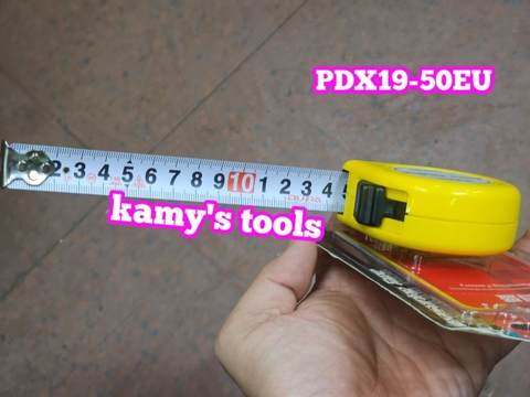 PDX19-50EU Thước cuộn thép 5m Nhật KDS bản 19mm, thước kéo 5 mét