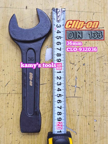 Cờ lê miệng đóng 36mm DIN133 Clip-on CLO-932036
