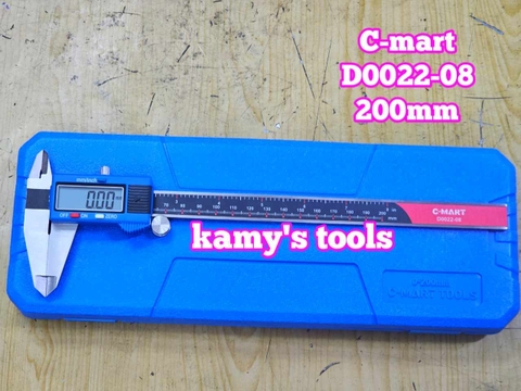 Thước cặp điện tử 200mm C-mart D0022-08, thước kẹp điện tử