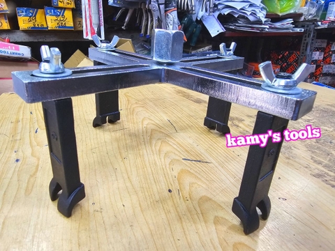 Vam cảo tháo mở nắp bình xăng 4 chân 55mm-160mm kamytools