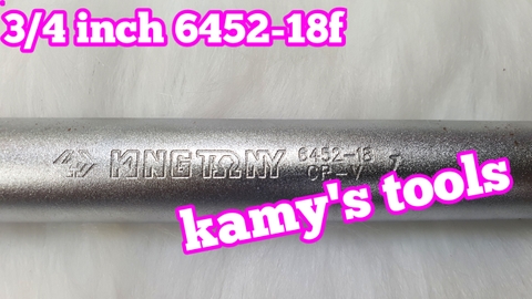 Cần tuýp siết lắc léo 3/4 inch 18 inch dài 450mm Kingtony model 6452-18F, cần mạnh