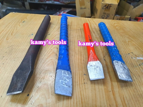Đục tròn ,đục dẹp, đục tường đục sắt đục gỗ dài 185mm 190mm 245mm 250mm thép gân thép trơn