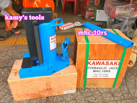 Đội móc 10 tấn đội đầu 20 tấn kích móc MHC-10RS Kawasaki kích chân