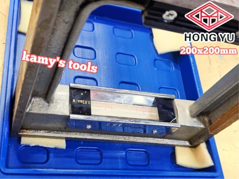 Livo nivo khung cân máy hình vuông 200mm x0.02mm HongYu HY-09520A