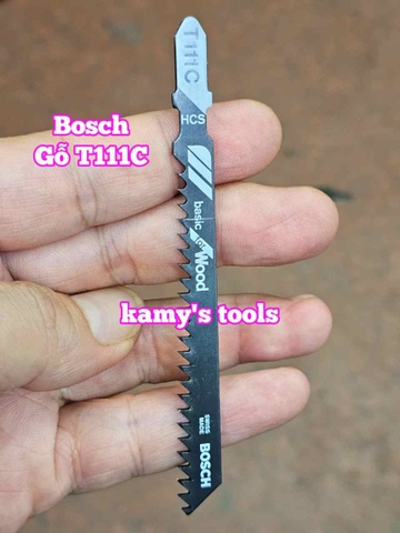 Bộ 5 lưỡi cưa lọng sắt kim loại T118A 2608631013 và gỗ T111C 2608630033 Bosch