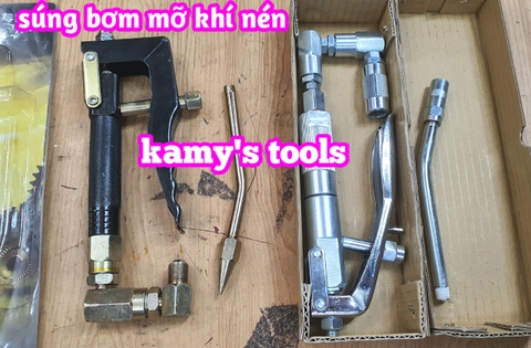 Tay bơm mỡ, dụng cụ bơm mỡ bò bằng khí nén