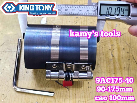 Cảo vô bạc xéc măng ép piston Kingtony 9AC175-40 cao 100mm mở 90-175mm