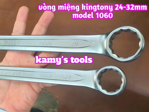 Cờ lê vòng miệng Kingtony 24mm 25 26mm 27mm 28mm 29mm 30mm 32mm 106024 106025 106026 106027 106028 106029 106030 106032