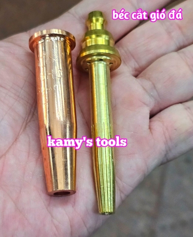 Béc cắt gas Koike lắp đèn cắt gió đá số 00, số 0, số 1, số 2, số 3, số 4