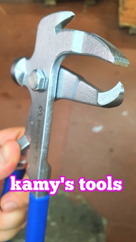 Kìm đầu búa tháo đóng chì cân mâm bánh xe model 9BK11 Kingtony, kềm đầu búa