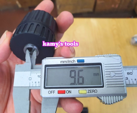 Đầu kẹp mũi khoan tự động auto lock 10mm răng 10mm 3/8 24unf 0.8mm-10mm
