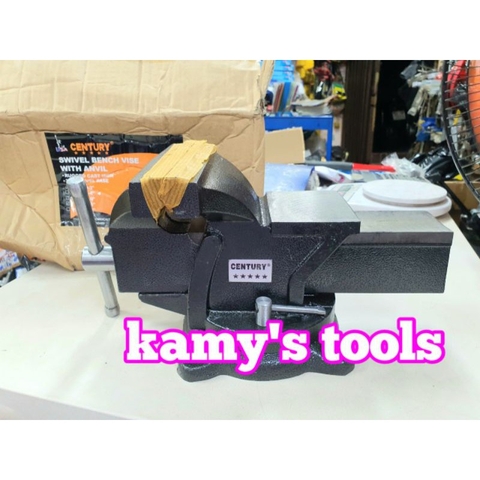 Ê tô Kẹp Bàn Nguội Xoay 360 Độ Century 6 Inch Miệng Rộng 150mm