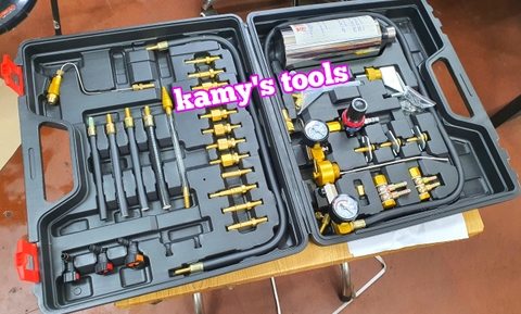 Dụng cụ vệ sinh xúc rửa kim phun buồng đốt xúc béc ô tô dùng khí nén Trigoldte