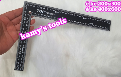 Thước góc vuông êke TOP 200X300mm TB-6503 400x600mm TB-6501